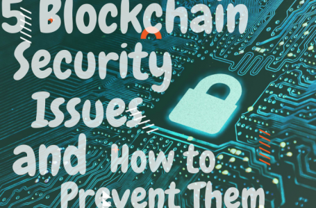 5 Blockchain Security Issues and How to Prevent Them