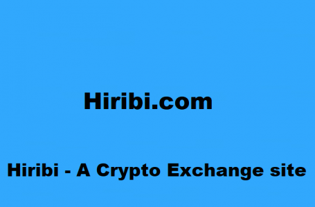 Hiribi – A Crypto Exchange site